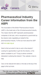 Mobile Screenshot of careers.abpi.org.uk